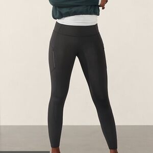 Athleta Black Rainier Leggings